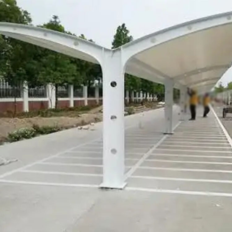 唐县膜结构电动车棚