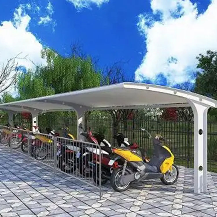 唐县膜结构电动车棚