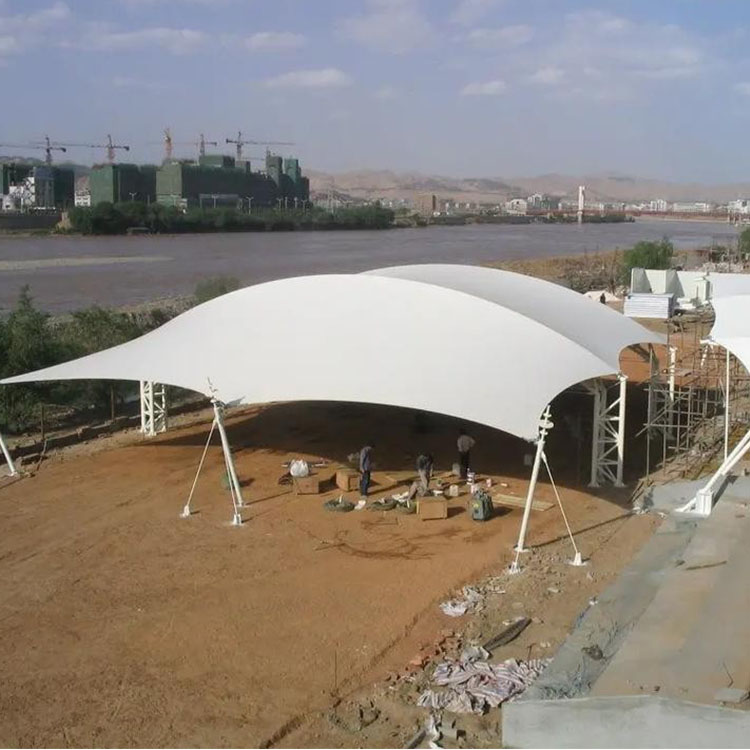 唐县膜结构汽车棚